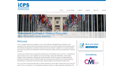 Desktop Screenshot of genevatraining.electoralforum.org